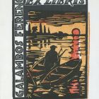 Ex-libris (bookplate) - Ferenc Galambos