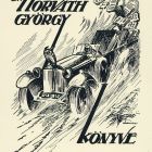 Ex-libris (bookplate) - Book of Dr. György Horváth
