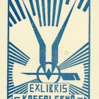 Ex-libris (bookplate) - Ernő Kassai