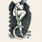 Ex-libris (bookplate) - Francesco Arbonara