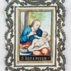 Devotional image - St. Joseph with the child Jesus