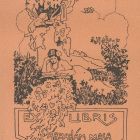 Ex-libris (bookplate) - Ábrahám Masa