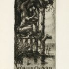 Ex-libris (bookplate) - The book of Oszkár Winkler