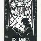 Ex-libris (bookplate) - Alberti Liberi Baronis de Kaas