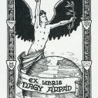 Ex-libris (bookplate) - Árpád Nagy