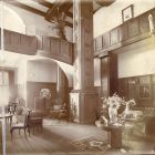 Interior photograph - hall in the Lederer Villa (Kmetty street 31.) designed by Zoltán Bálint-Lajos Jámbor