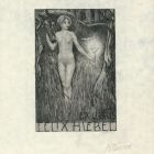 Ex-libris (bookplate) - Felix Huebel