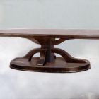 Photograph - dining table, designed by József Rippl Rónai from the dining hall of the Andrássy Castle, Tiszadob