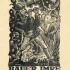 Ex-libris (bookplate) - Imre Bauer