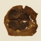 Fabric fragment - Tunic decoration, roundel