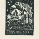Ex-libris (bookplate) - Gergely Nagy