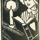 Ex-libris (bookplate) - The book of Edit