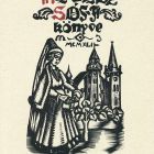 Ex-libris (bookplate) - The book of Sósfi Révész