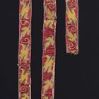 Embroidered strip
