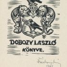 Ex-libris (bookplate) - The book of László Dobozy