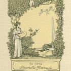 Ex-libris (bookplate) - Henriette Ammann