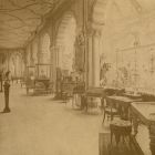 Interior photograph - gallery of the exhibition hall,  Museum of Applied Arts, 1897