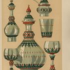 Design sheet - design for ornamental bottles