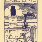 Ex-libris (bookplate) - Béla Réti