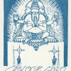 Ex-libris (bookplate) - From the books of Linko Bloch