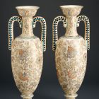 Pair of ornamental vases