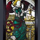 Stained glass - Archangel Gabriel from the scene of the Annunciation