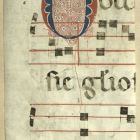 Antiphonal sheet fragment