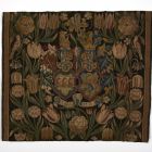 Tapestry - with Swedish noble family arms and  E. V. A. - M. R. monograms