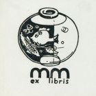 Ex-libris (bookplate) - MM