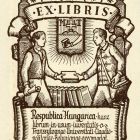 Ex-libris (bookplate) - Respublica Hungarica