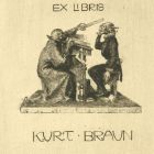 Ex-libris (bookplate) - Kurt Braun