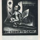 Ex-libris (bookplate) - Dr. János Szieberth