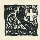 Ex-libris (bookplate) - Lajos Kadosa