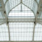 Architectural photograph - glass roof of the exhibition hall, Musem of Applied Arts