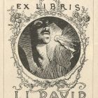 Ex-libris (bookplate) - I. I. David