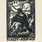 Occasional graphics - New Year's greeting card: Happy New Year Árpád Nagy