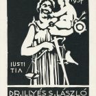 Occasional graphics - New Year greetings: Dr. László S. Illyés. Happy New Year 1937
