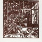 Ex-libris (bookplate) - Ferenc Mezey