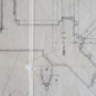 Plan - floor plan of the 2nd floor Great Hall of the Museum of Applied Arts