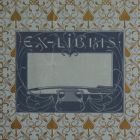 Ex-libris (bookplate) - anonymous