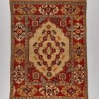 "Transylvanian" rug - with rosette garland