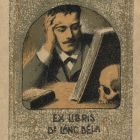 Ex-libris (bookplate) - Béla Láng