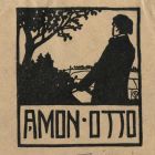 Ex-libris (bookplate) - Otto Amon