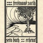 Ex-libris (bookplate) - Ferdinand Zarth