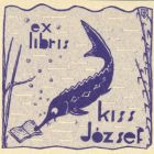 Ex-libris (bookplate) - József Kiss (ipse)