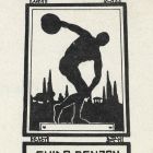 Ex-libris (bookplate) - Guido Benzan