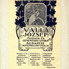 Műlap - for József Walla's Mosiac and Cement Goods Factory