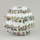 Ornamental vase - with flower garland