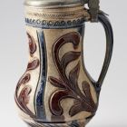 Jug with pewter lid