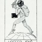 Ex-libris (bookplate) - Jenő Hoffer